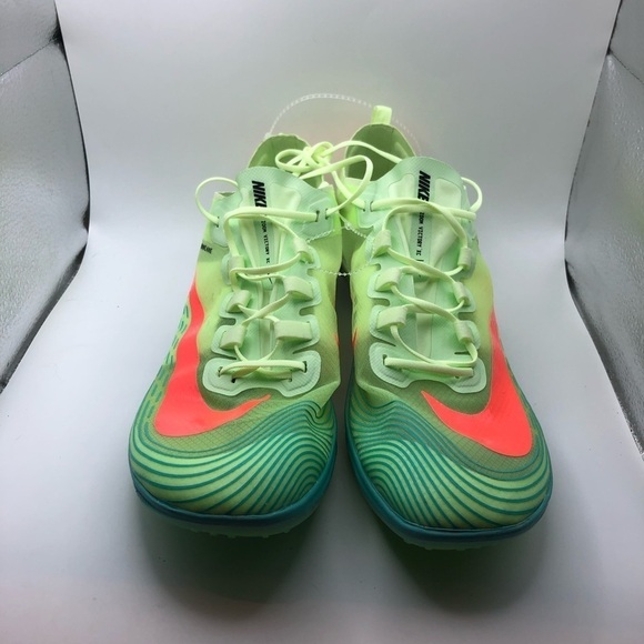 NEW! Nike Zoom Victory 5 XC barely volt mens track spike sneakers size 12 main image 4